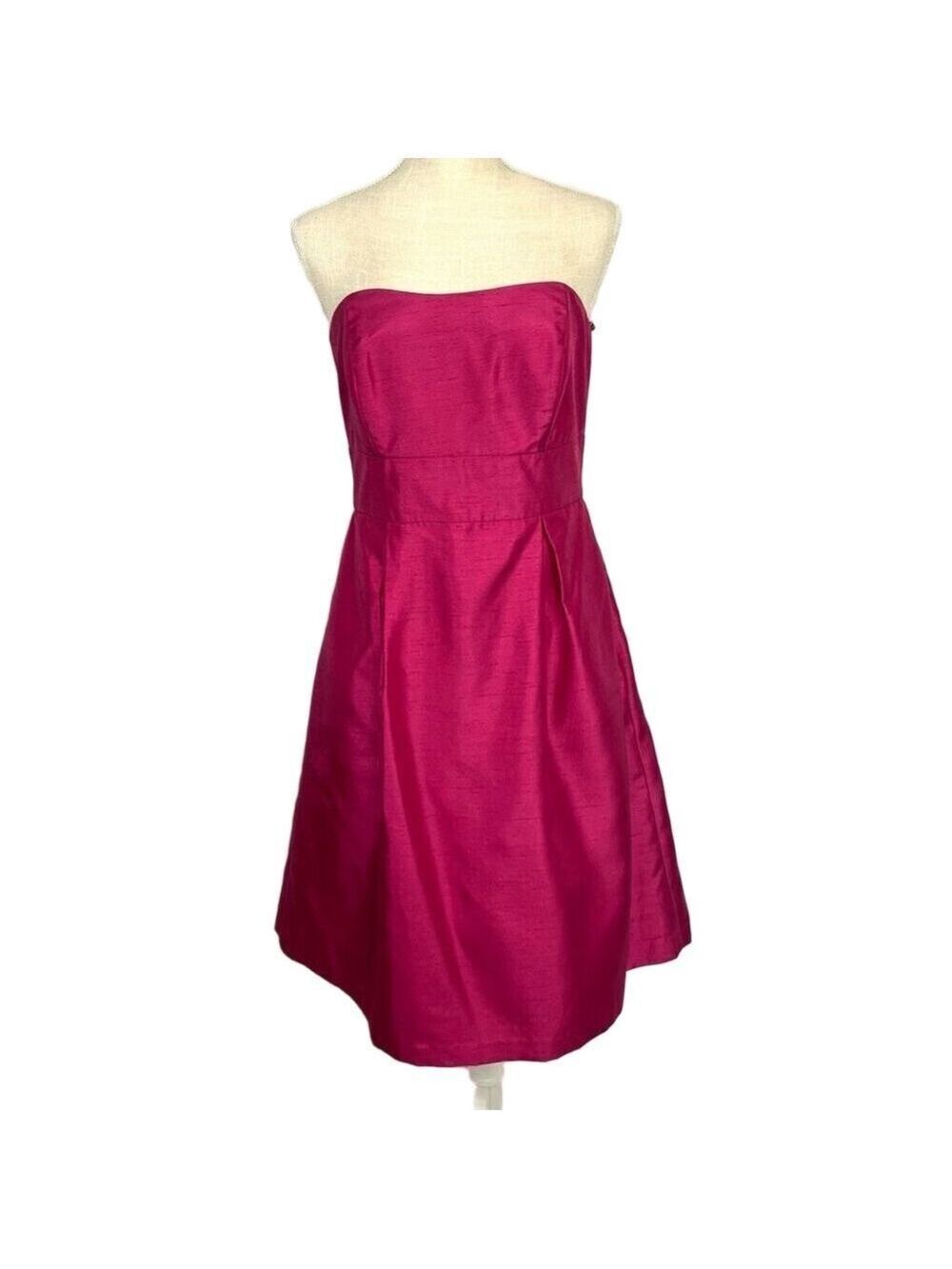 Jenny Yoo Collection Pink Strapless Short Dress Women’s 8